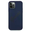 Husa Cover Guess Silicone pentru iPhone 12 Pro Max Vintage GUHCP12LLSVSBL Blue