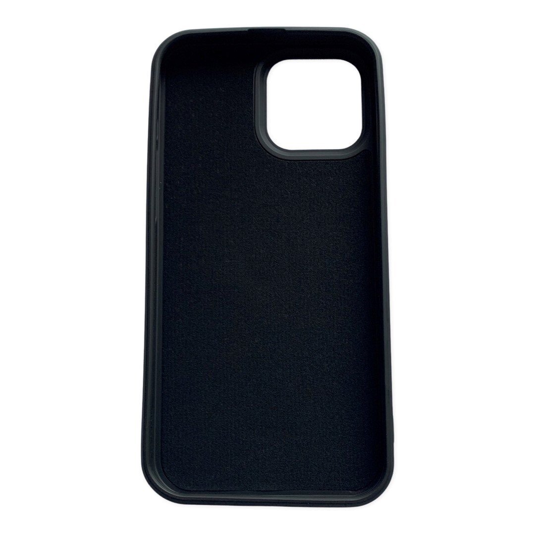 Husa Cover Silicon Finger Grip pentru Iphone 13 Negru thumb