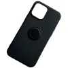 Husa Cover Silicon Finger Grip pentru Iphone 13 Pro Negru