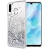 Husa Cover Fashion Liquid pentru Huawei p30 Lite Argintiu