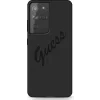 Husa Cover Guess Silicone Vintage pentru Samsung Galaxy S21 Ultra Black