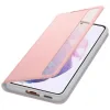 Husa Cover Clear View Cover pentru Samsung Galaxy S21  Pink