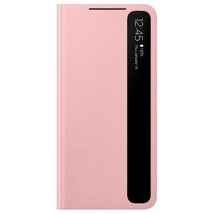 Husa Cover Clear View Cover pentru Samsung Galaxy S21 EF-ZG991CPE Pink