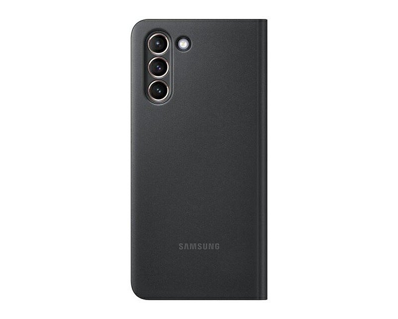 Husa Cover Clear View Cover pentru Samsung Galaxy S21 Plus EF-ZG996CBE Black thumb