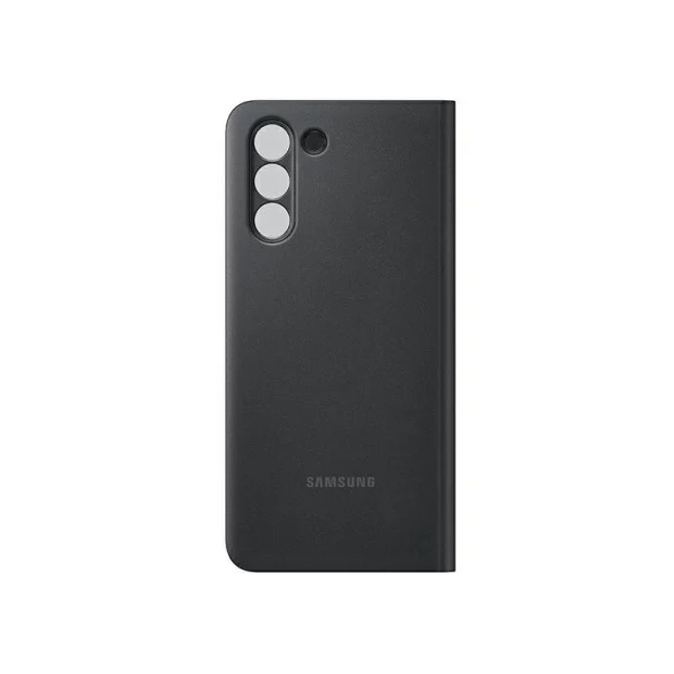 Husa Cover Clear View Cover pentru Samsung Galaxy S21 Plus EF-ZG996CBE Black