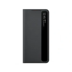 Husa Cover Clear View Cover pentru Samsung Galaxy S21 Plus EF-ZG996CBE Black