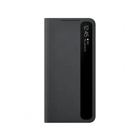 Husa Cover Clear View Cover pentru Samsung Galaxy S21 Plus EF-ZG996CBE Black