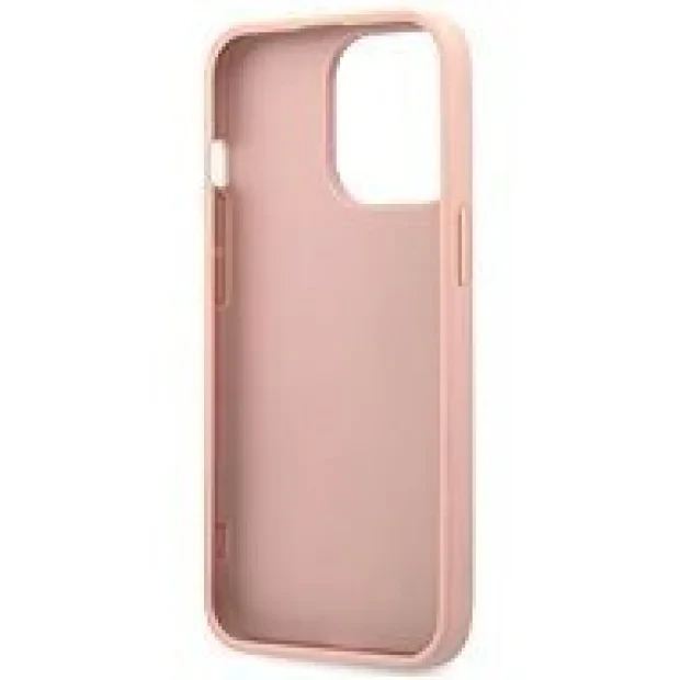 Husa Cover Guess Leather Saffiano pentru iPhone 13 Pro GUHCPCP13LPSASBPI Pink