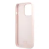 Husa Cover Silicone Case Karl Lagerfeld Liquid pentru iPhone 13 Pro Pink