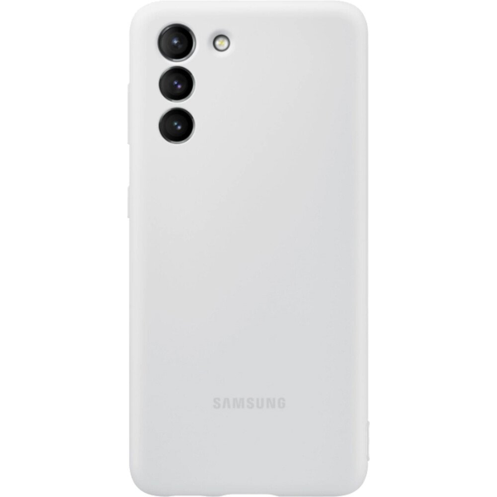 Husa Cover Silicone Cover pentru Samsung Galaxy S21 Gri thumb
