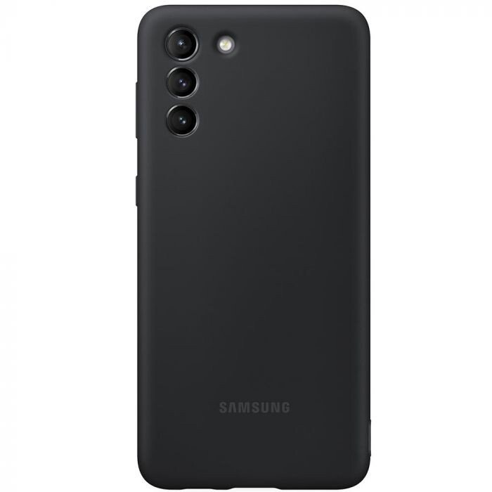 Husa Cover Silicone Samsung pentru Samsung Galaxy S21 Plus  Black thumb
