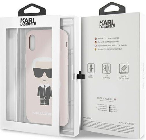 Husa  Karl Lagerfeld  iPhone XR  Roz thumb