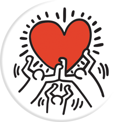 Suport Telefon Popsockets Keith Haring Family thumb