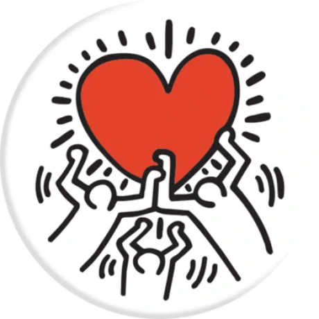 Suport Telefon Popsockets Keith Haring Family