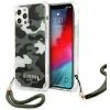 Husa Cover Guess Camo pentru iPhone 12/12 Pro Khaki IPHONE