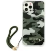 Husa Cover Guess Camo pentru iPhone 12/12 Pro Khaki IPHONE