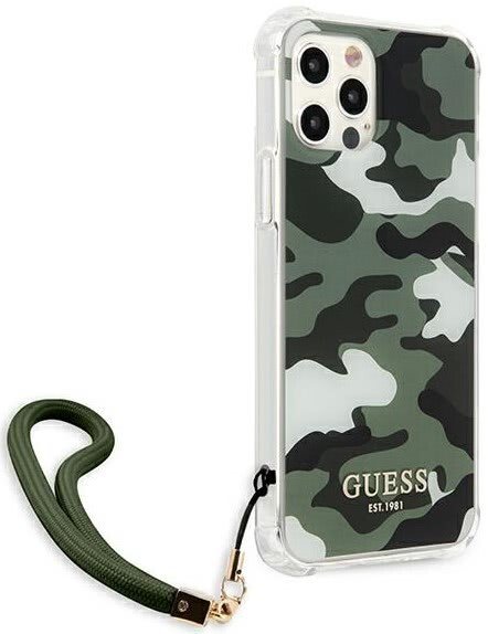 Husa Cover Guess Camo pentru iPhone 12/12 Pro Khaki IPHONE thumb