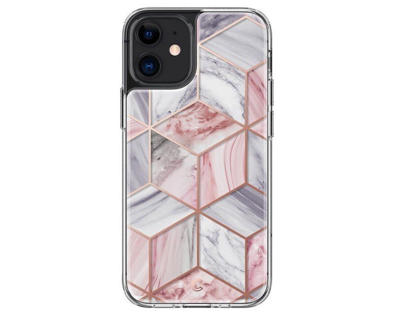 Husa Cover Spigen Cyrill Cecile pentru Iphone 12 Mini Marble Pink thumb