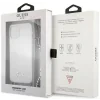 Husa Cover Guess Chain and Script PC 4G pentru iPhone 12 Pro Max Clear