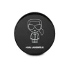 Husa Cover Karl Lagerfeld Bundle Iconic pentru Airpods Pro Black + Baterie Externa 2000 mAh