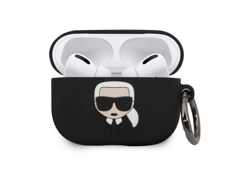 Husa Cover Karl Lagerfeld Bundle Iconic pentru Airpods Pro Black + Baterie Externa 2000 mAh thumb