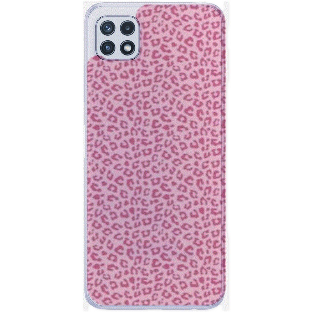 Husa Fashion Mobico pentru Samsung Galaxy A22 5G Pink Print thumb