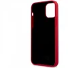 Husa Cover Karl Lagerfeld Stack Black Logo Silicone pentru iPhone 12/12 Pro Red