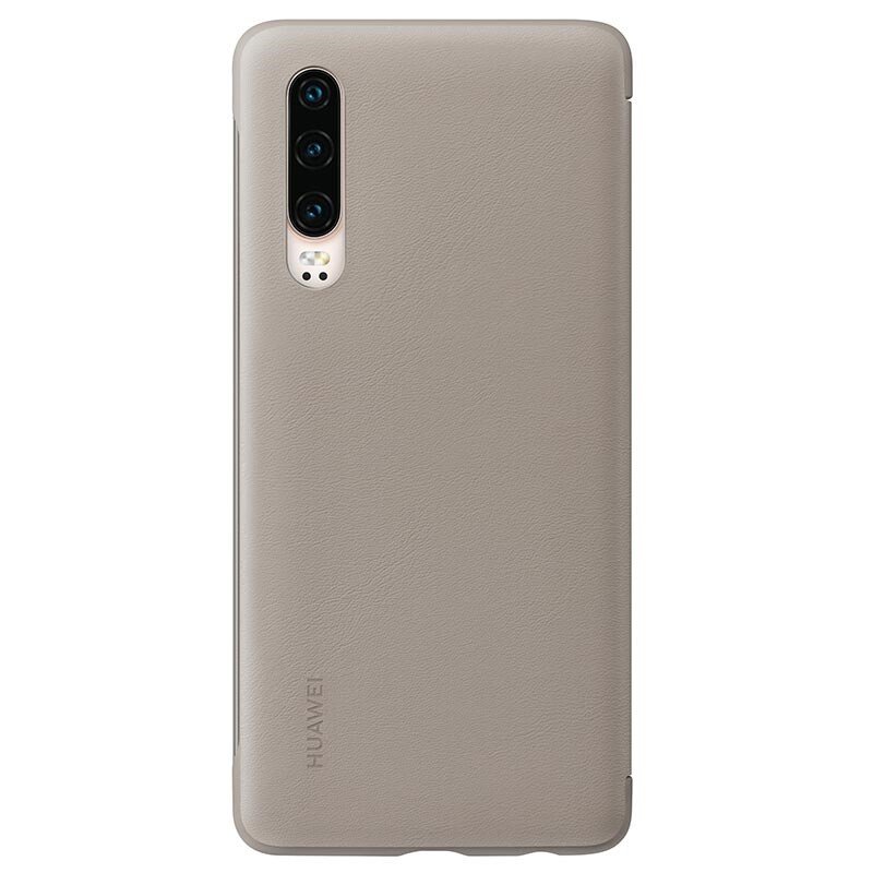 Husa Book Smart View Flip Cover pentru Huawei P30 Pro Brown thumb