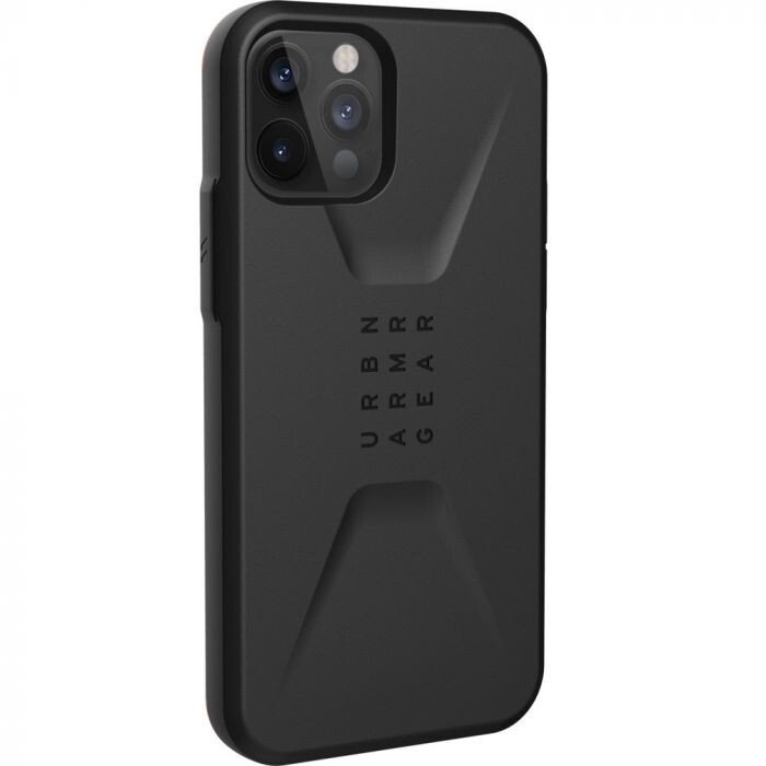 Husa Cover UAG Armor Gear Civilian pentru iPhone 12/12 Pro Black thumb