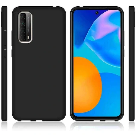 Husa Cover Silicon Slim Mat pentru Huawei P Smart 2021 Negru thumb