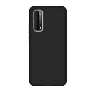 Husa Cover Silicon Slim Mat pentru Huawei P Smart 2021 Negru