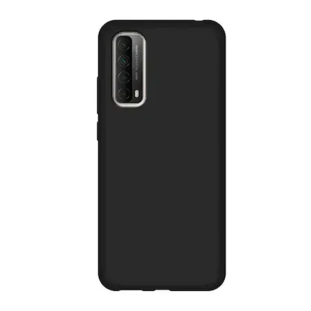 Husa Cover Silicon Slim Mat pentru Huawei P Smart 2021 Negru