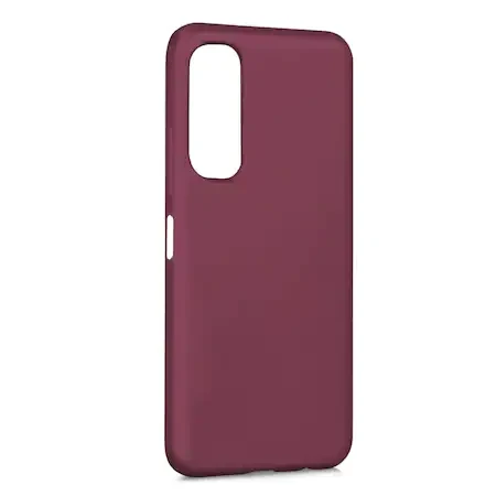 Husa Cover Silicon Slim Mat pentru Huawei P Smart 2021 Visiniu thumb