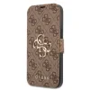 Husa Book Guess pentru iPhone 13 Pro GUBKP13L4GMGBR Brown