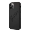 Husa Cover Guess PU Saffiano Vintage Script Pentru iPhone 12 Pro Max Black