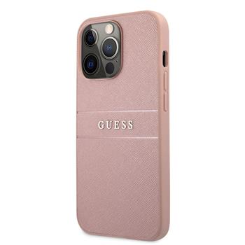 Husa Cover Guess Leather Saffiano pentru iPhone 13 Pro Max Pink thumb
