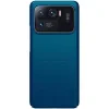 Husa Cover si Suport pentru Telefon Nillkin Super Frosted pentru Xiaomi Mi 11 Ultra Albastru