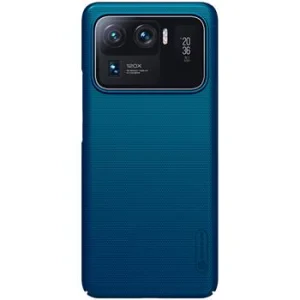 Husa Cover si Suport pentru Telefon Nillkin Super Frosted pentru Xiaomi Mi 11 Ultra Albastru