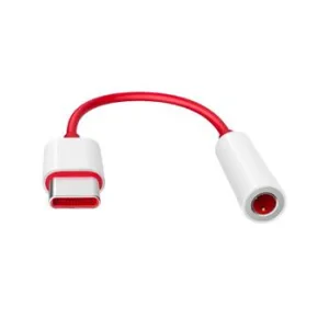 OnePlus Type-C to 3.5mm Adapter Red (Bulk)