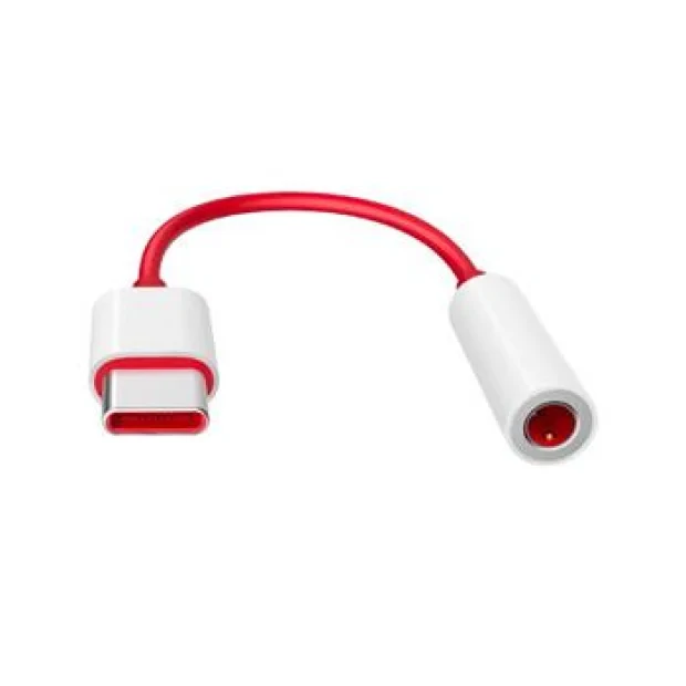 OnePlus Type-C to 3.5mm Adapter Red (Bulk)