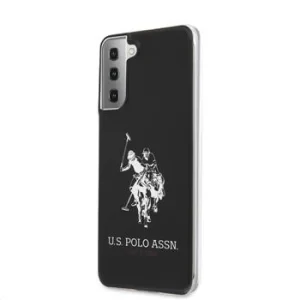 USHCS21MTPUHRBK U.S. Polo PC/TPU Big Horse Kryt pro Samsung Galaxy S21+ Black