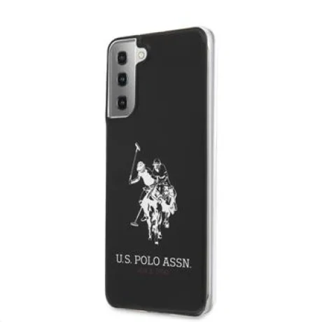 USHCS21MTPUHRBK U.S. Polo PC/TPU Big Horse Kryt pro Samsung Galaxy S21+ Black
