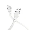 Cablu Date Hoco U72 USB to Lightning 1.2m Alb