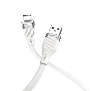 Cablu Date Hoco U72 USB to Lightning 1.2m Alb