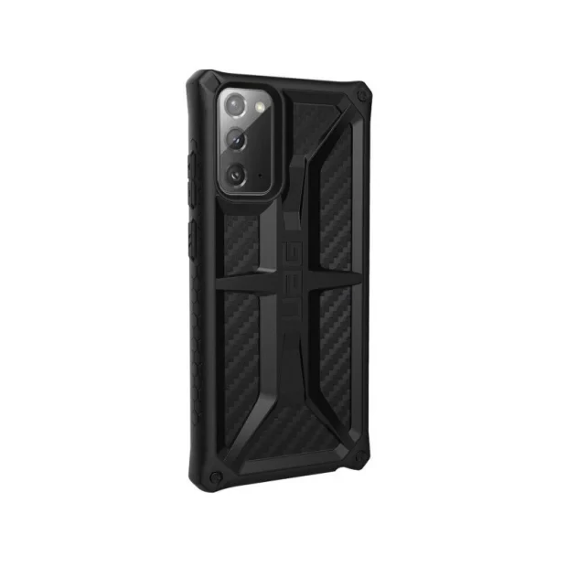 Husa Cover UAG Monarch Carbon Fiber pentru Samsung Galaxy Note 20 Black