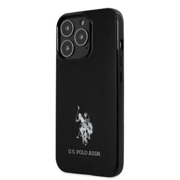 Husa Cover US Polo Hard Horse pentru iPhone 13 Pro Black