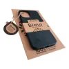 Husa Cover Biodegradabile Forever Bioio pentru iPhone 12/12Pro Negru