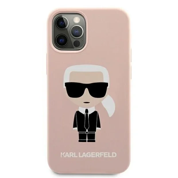 Husa Cover Silicone Case Karl Lagerfeld Liquid pentru iPhone 13 Pro