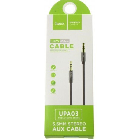 Cablu Audio Hoco UPA03 Gri 1M thumb