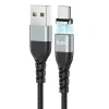 Cablu Date Hoco U96 USB to Type-C Magnetic 1.2m Negru